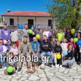 Πλάνα στον ΣΚΑΪ από την Καλομοίρα Τρικάλων ανήμερα του Πάσχα.